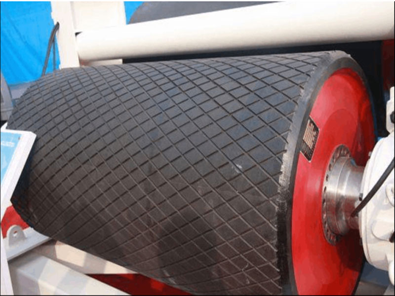 Roller Pulley Rubber Cover Lagging